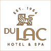 Hotel Du Lac Logo Square Gold
