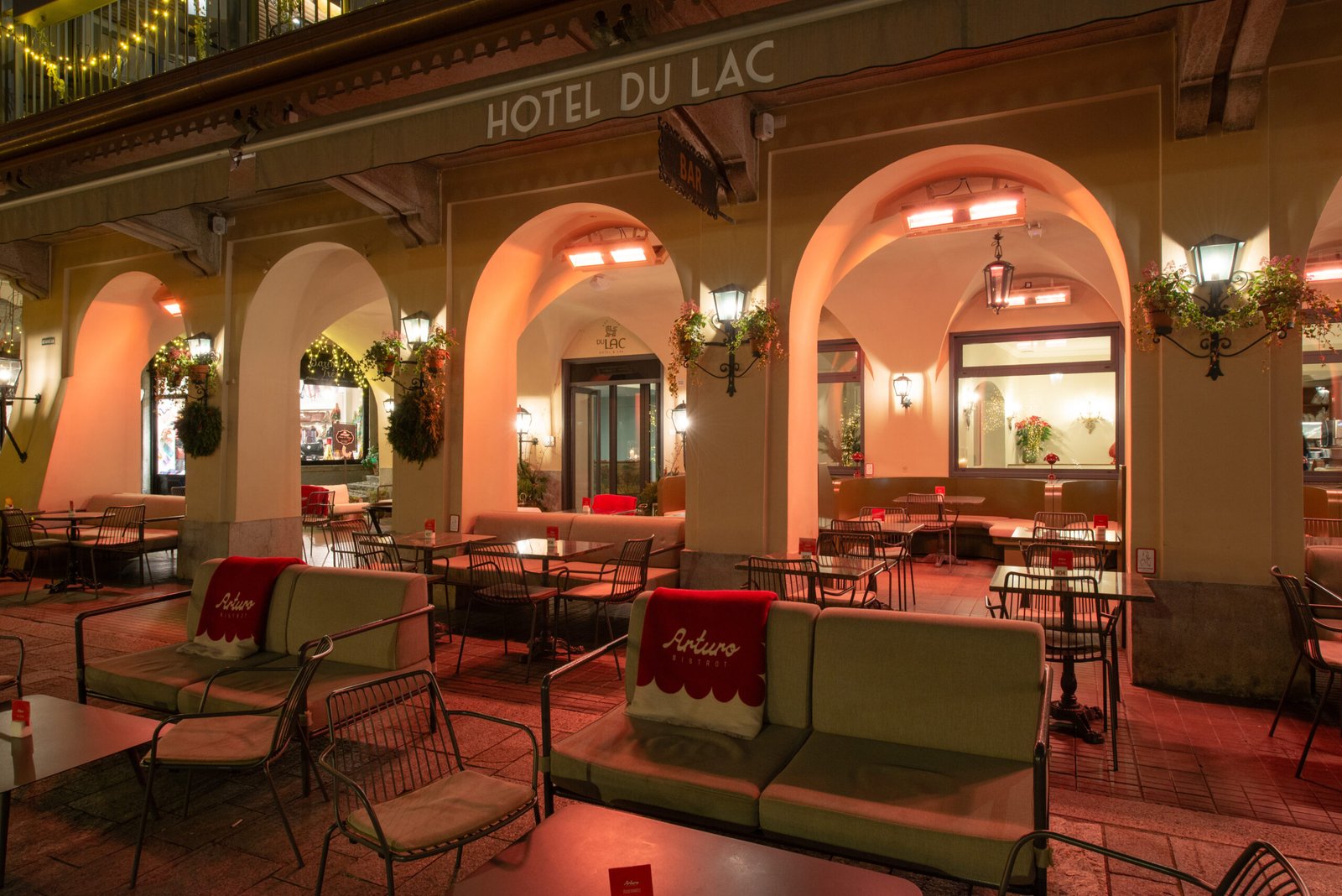 Du Lac & SPA, Luxury Hotel in Bellagio 242 Portico di "Arturo" il Gourmet Bistrot dell' Hotel Du Lac & SPA a Bellagio, sul Lago di Como